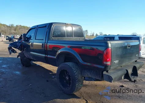 2003 Ford F-250 Lariat/Xl/Xlt z USA, uszkodzony, nr VIN 1FTNW21F13EA40551